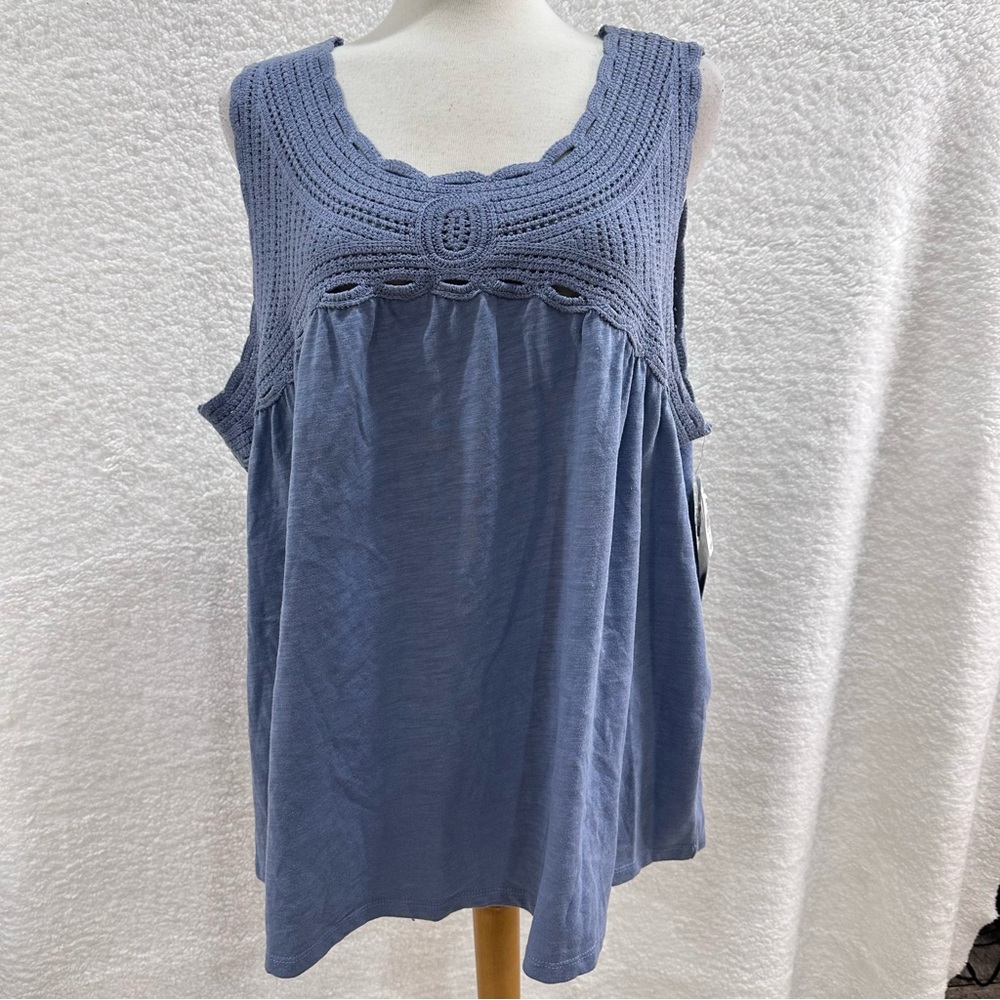 Dusty Blue Tank Top